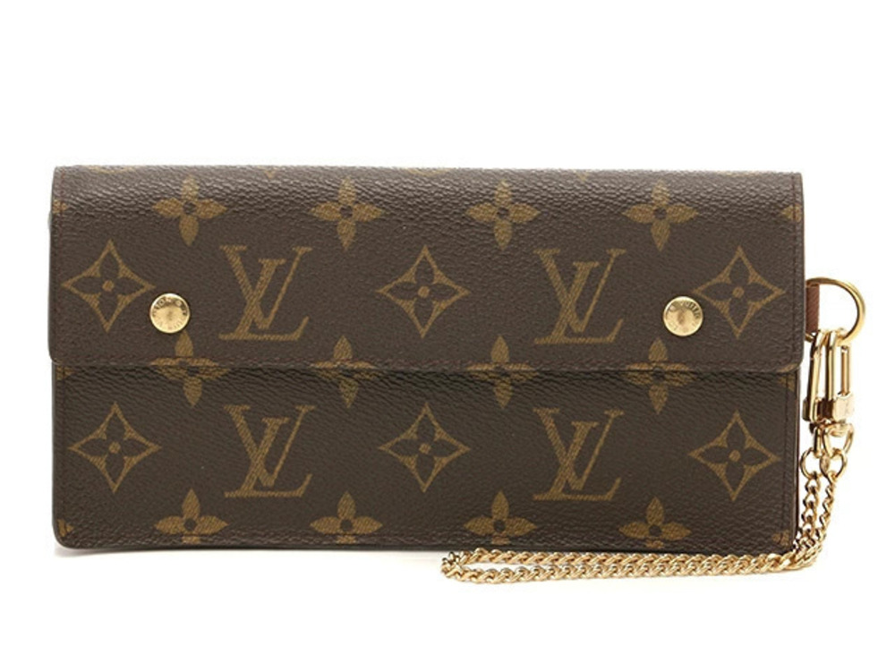 LOUIS VUITTON Wallet Accessories Portefeuille Accordion Long Monogram